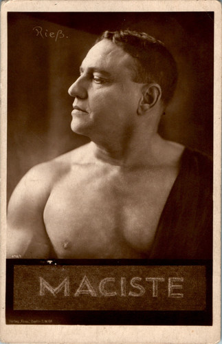 Zirkus maciste 1924 - ak,