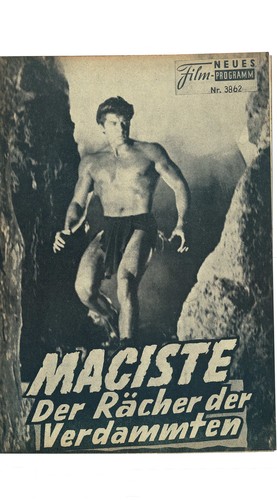 Maciste rächer verdammten - rächer,