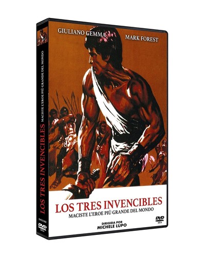 Los tres invencibles - invencibles, dvd